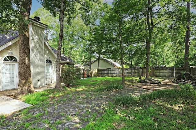 1309 Frontier, White Hall, AR 71602 - view of fenced backyard
