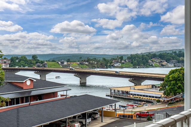 130 Grand Isle Dr Unit 1D, Hot Springs, AR 71913 - water view featuring a notable bridge