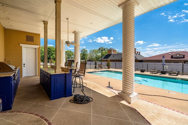 130 Grand Isle Dr Unit 1D, Hot Springs, AR 71913 - community pool with a patio and area for grilling