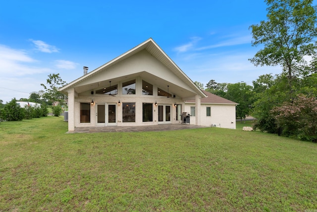 261 Peninsula Dr, Hot Springs, AR 71901 - rear view of house featuring a yard and a patio area