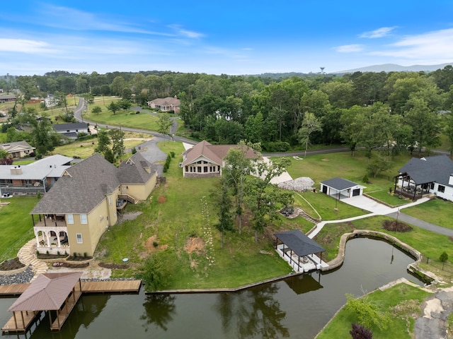 261 Peninsula Dr, Hot Springs, AR 71901 - aerial view of property's location featuring a nearby body of water