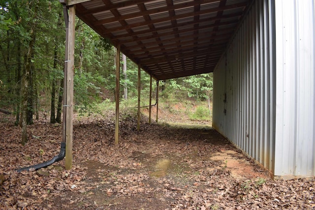 10355 Rodeo Rd, Belleville, AR 72824 - view of yard featuring an attached carport
