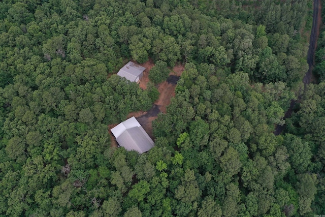 10355 Rodeo Rd, Belleville, AR 72824 - aerial overview of property's location featuring a heavily wooded area