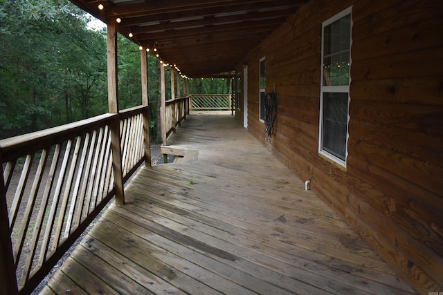 10355 Rodeo Rd, Belleville, AR 72824 - view of deck