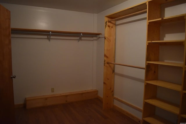 10355 Rodeo Rd, Belleville, AR 72824 - spacious closet featuring wood finished floors
