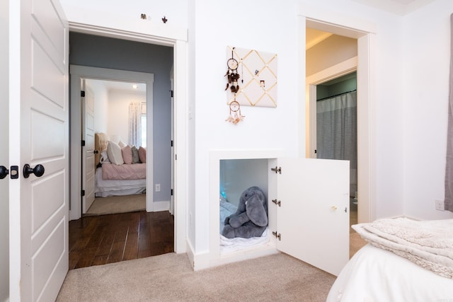 853 Rushing Rd, Little Rock, AR 72210 - carpeted bedroom featuring baseboards