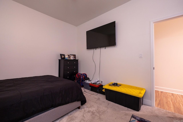 2103 Wolfe St, Little Rock, AR 72202 - carpeted bedroom featuring baseboards