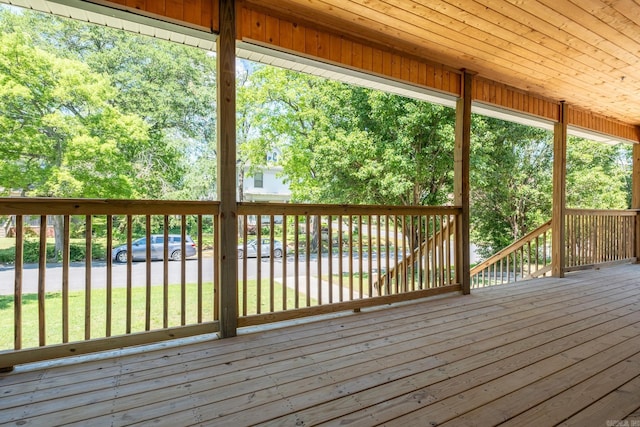 2103 Wolfe St, Little Rock, AR 72202 - view of wooden deck