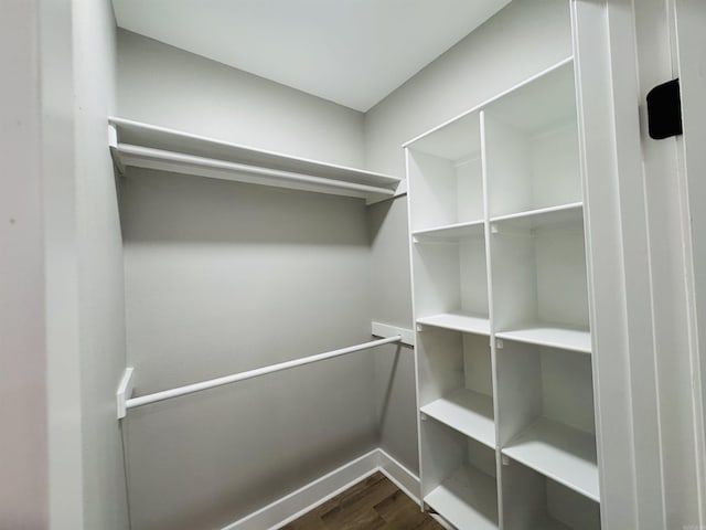 207 W Military Rd, North Little Rock, AR 72118 - walk in closet featuring dark wood finished floors