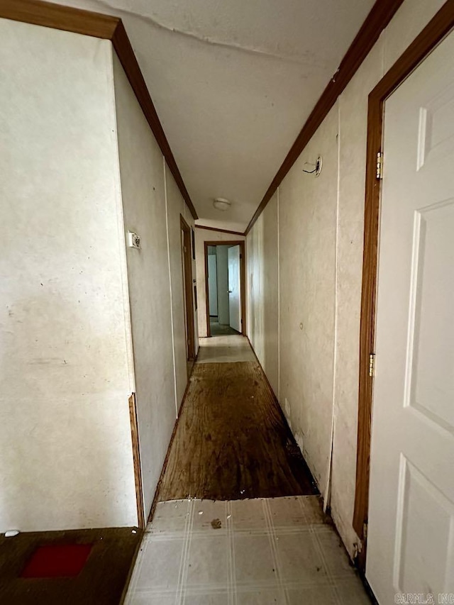 4530 Hwy 8 E, Mena, AR 71953 - hall with light floors and ornamental molding