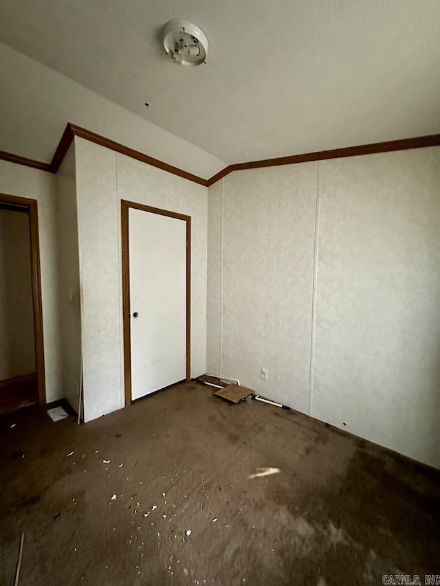 4530 Hwy 8 E, Mena, AR 71953 - unfurnished bedroom featuring ornamental molding
