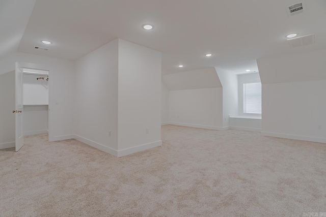 1500 S Church St, Jonesboro, AR 72401 - bonus room featuring lofted ceiling, carpet flooring, recessed lighting, and baseboards
