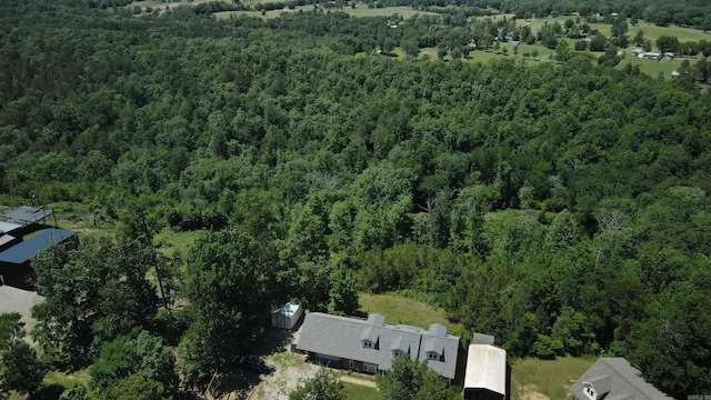 157 E Hawkview Pl, Royal, AR 71968 - aerial view of property and surrounding area featuring a forest