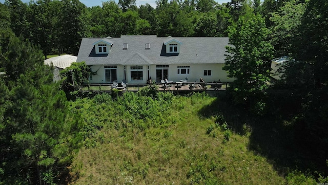 157 E Hawkview Pl, Royal, AR 71968 - view of front facade featuring a view of trees