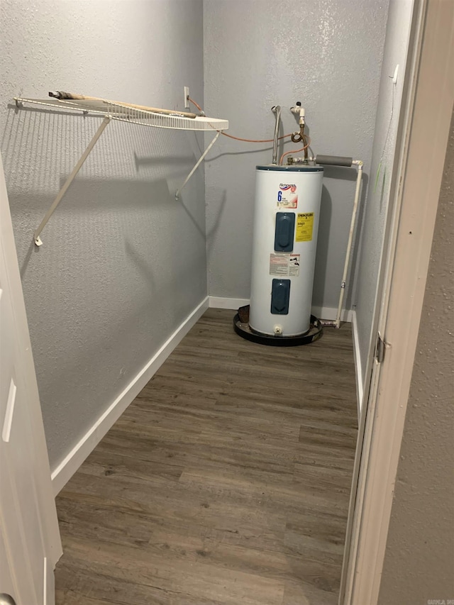442 S Thornton, Piggott, AR 72454 - utility room with water heater