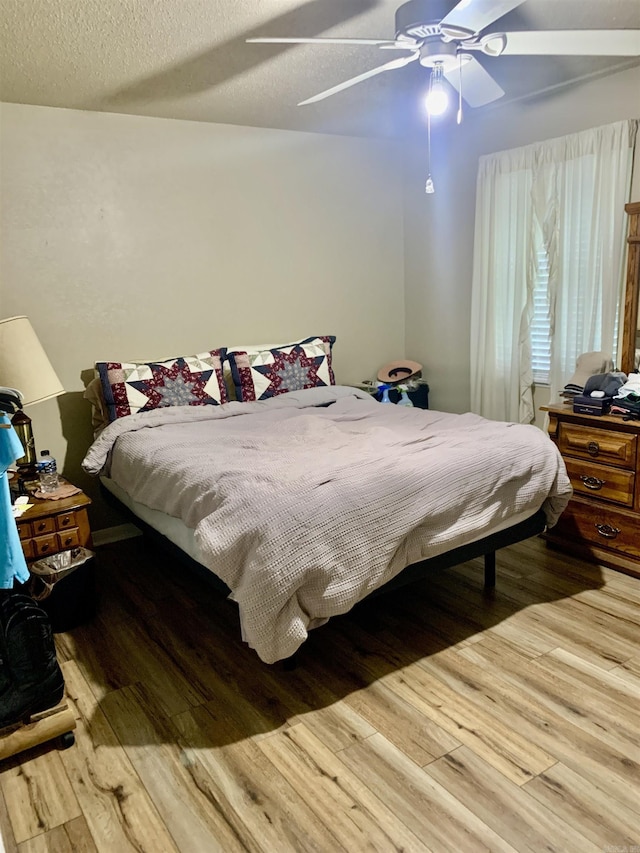 5405 Dreher Ln, Little Rock, AR 72209 - bedroom featuring wood finished floors and ceiling fan