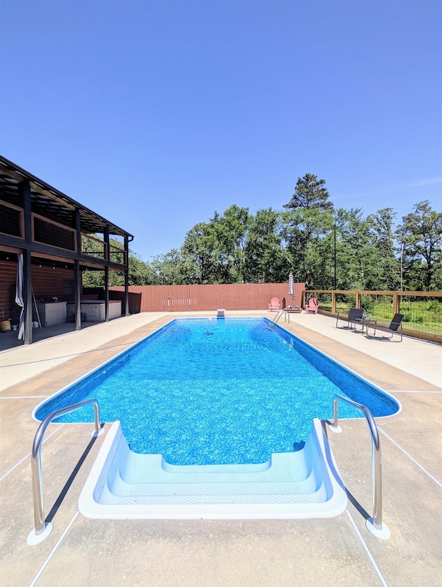149 Polk Rd Unit 714, Mena, AR 71953 - view of swimming pool featuring a patio