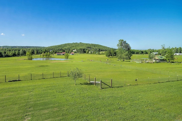 410 Rocky Point Rd, Vilonia, AR 72173 - view of community featuring a water and mountain view and a rural view