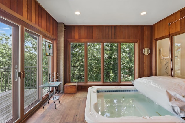 8 River View Pt, Little Rock, AR 72227 - view of sunroom