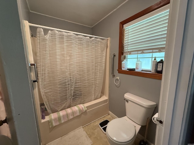 221 N Garfield Ave, Piggott, AR 72454 - bathroom with shower / tub combo and toilet
