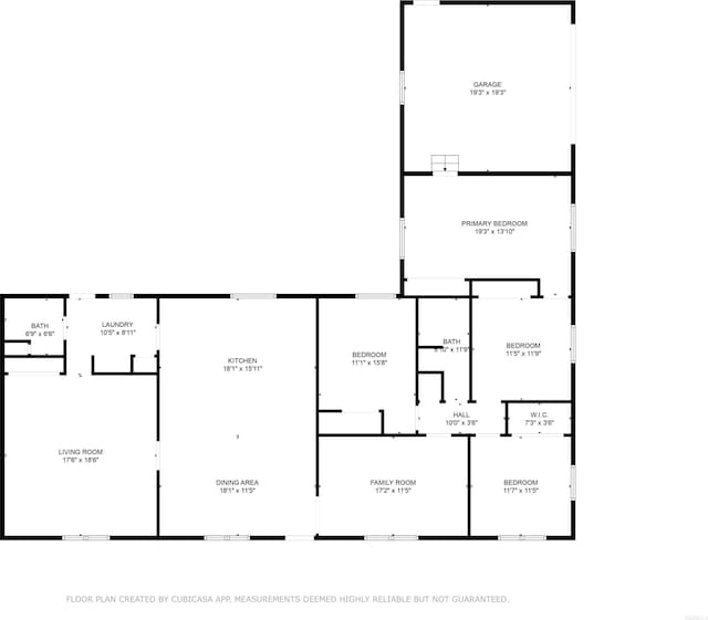 221 N Garfield Ave, Piggott, AR 72454 - home floor plan