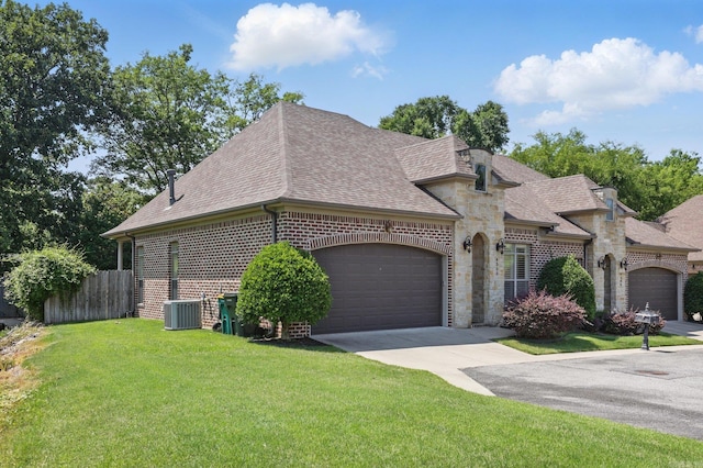 5400 Montgomery Rd, Little Rock, AR 72223 - view of front of house featuring brick siding, roof with shingles, a garage, and concrete driveway