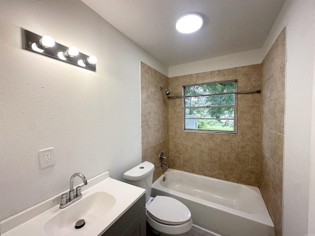 3003 Hollywood St, Texarkana, TX 75503 - bathroom featuring  shower combination, toilet, and vanity