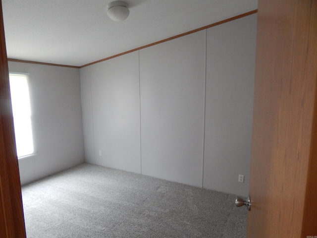 505 Main, West Point, AR 72178 - empty room featuring crown molding and carpet flooring