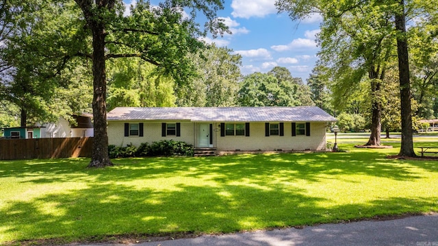 7110 Forest Dale Dr, North Little Rock, AR 72118 - ranch-style home with metal roof
