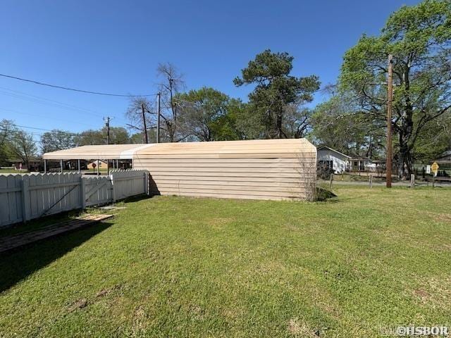 405 3rd Ave, Murfreesboro, AR 71958 - view of yard