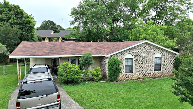 514 Proft Cir, Mena, AR 71953 - single story home with an attached carport and roof with shingles