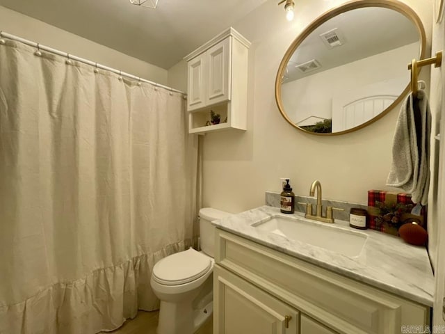 312 S Crossroads, Portia, AR 72457 - bathroom featuring vanity and toilet
