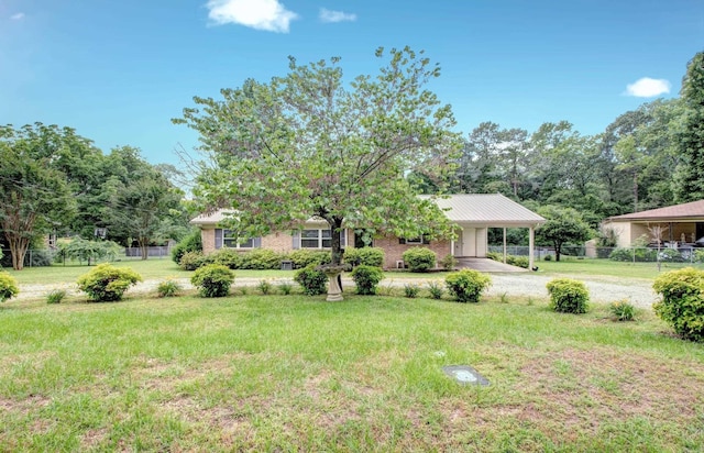 2931 Salem Rd, Benton, AR 72019 - view of front of house featuring an attached carport