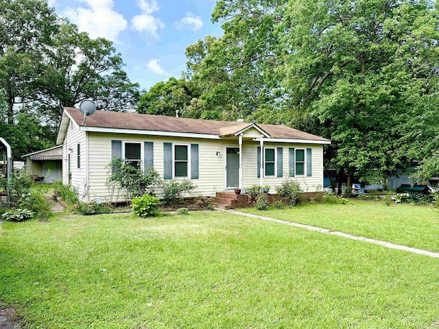 300 Michelle Ave, White Hall, AR 71602 - ranch-style house featuring a front lawn