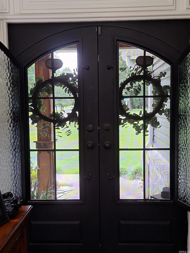 4401 Wagon Trace Cv, White Hall, AR 71602 - entryway with healthy amount of natural light