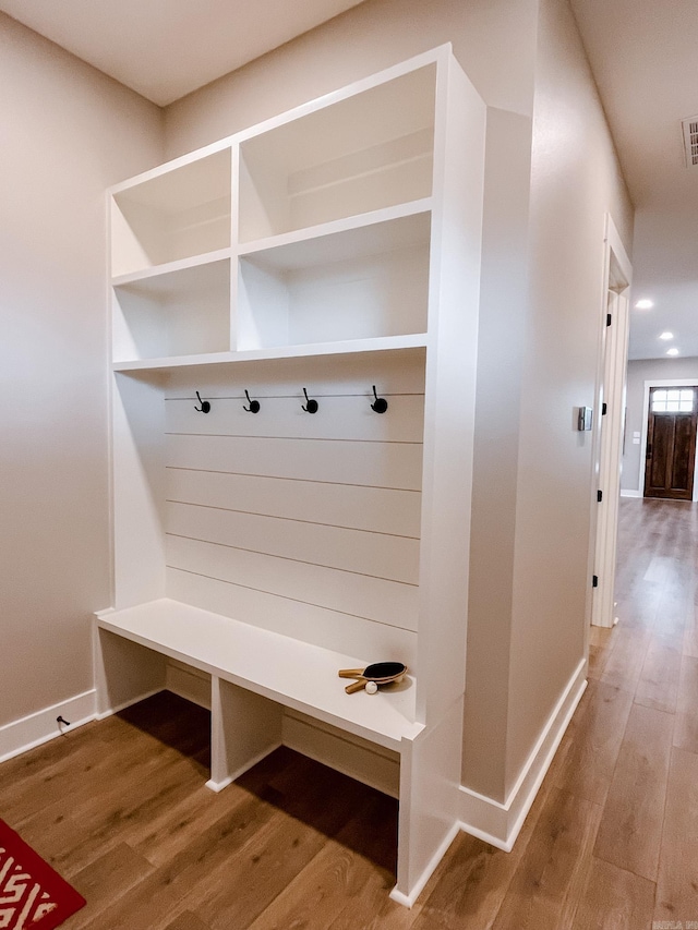 111 Legacy Way, Ward, AR 72176 - mudroom featuring wood finished floors and baseboards