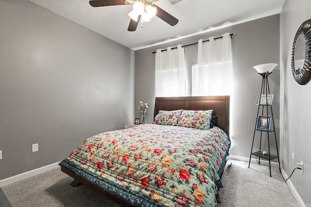 3720 Mcconnell Dr, Conway, AR 72034 - carpeted bedroom featuring baseboards and a ceiling fan