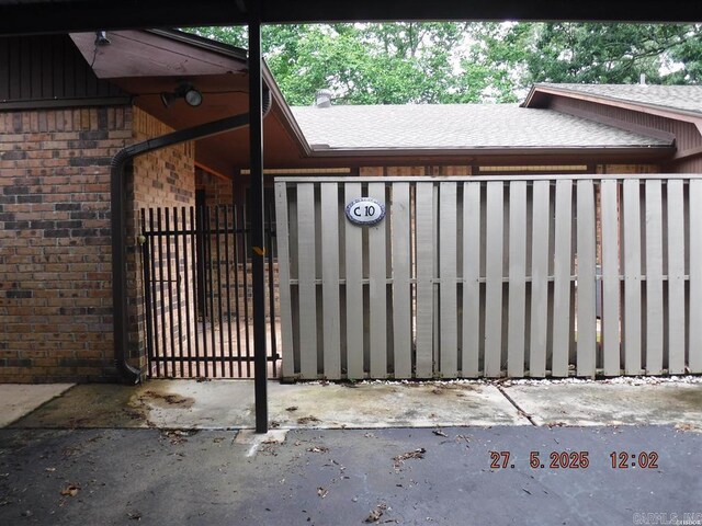 109 Indian Hls Unit C10, Hot Springs, AR 71913 - view of gate