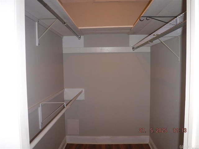 109 Indian Hls Unit C10, Hot Springs, AR 71913 - walk in closet with wood finished floors