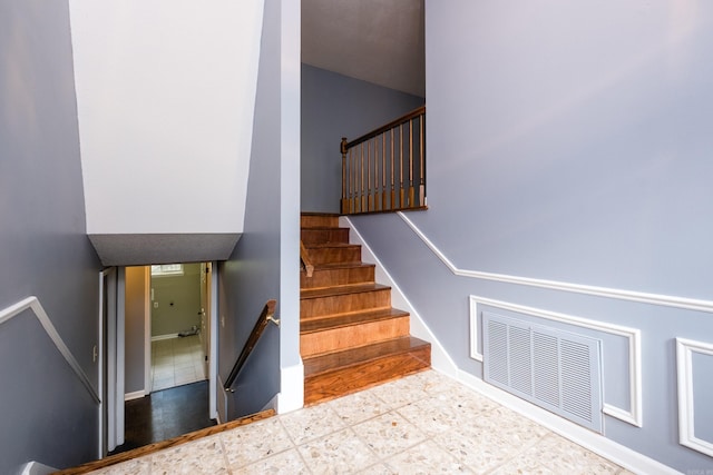 3400 Millbrook Rd, Little Rock, AR 72227 - stairway with baseboards
