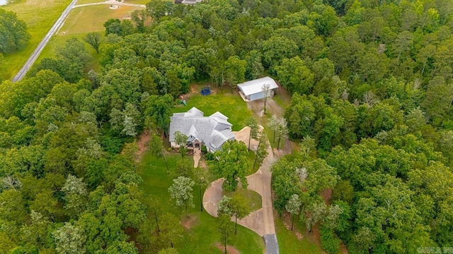 1125 Lisa Ln, Conway, AR 72034 - aerial view of property's location featuring a forest