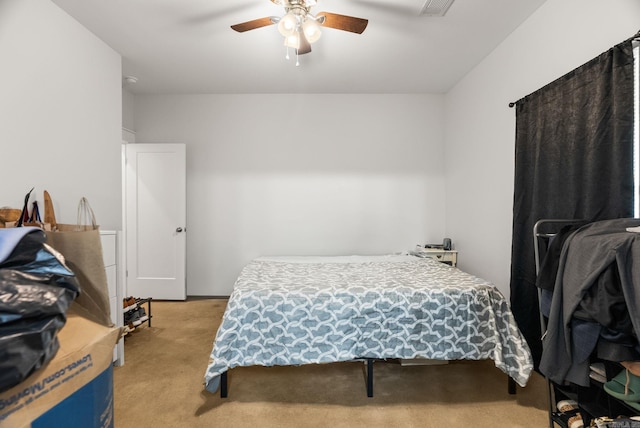 1 Park St Unit A & B, Mayflower, AR 72106 - bedroom featuring light colored carpet and ceiling fan
