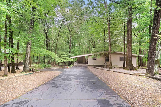 23 Valls Ln, Hot Springs, AR 71909 - mid-century home featuring driveway and an attached carport