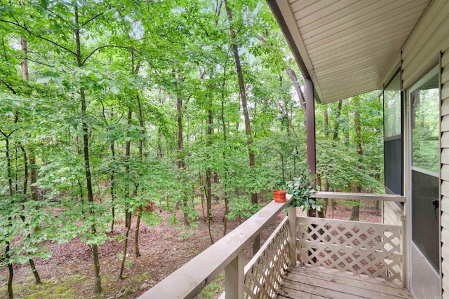 23 Valls Ln, Hot Springs, AR 71909 - view of balcony