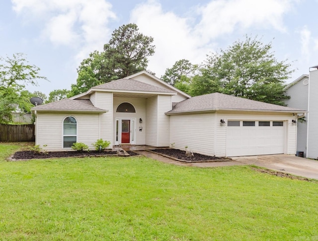 2404 Shaker Rdg, Benton, AR 72015 - view of front of property featuring a garage, driveway, and roof with shingles