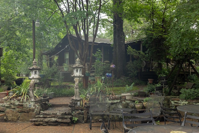 100 Rainbow Loop, Heber Springs, AR 72543 - rear view of house featuring a patio