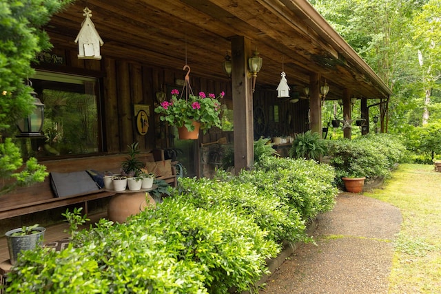 100 Rainbow Loop, Heber Springs, AR 72543 - view of yard featuring covered porch