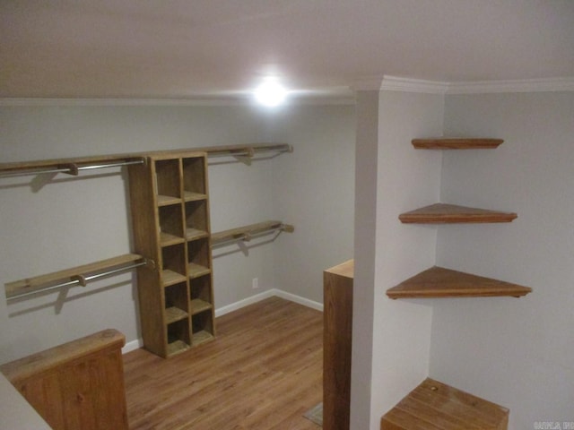 13 Cevico Ln, Hot Springs Village, AR 71909 - walk in closet featuring wood finished floors