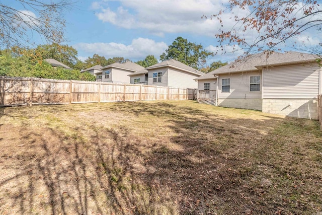 2820 Zion St, Little Rock, AR 72204 - view of yard featuring a deck