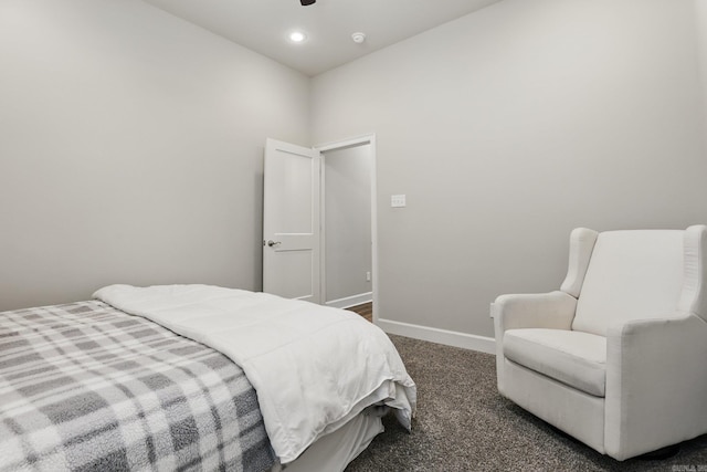 1045 Boulder Dr, Little Rock, AR 72210 - bedroom with carpet floors, baseboards, and recessed lighting